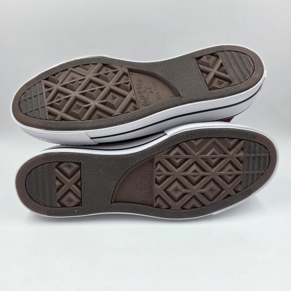 Converse Chuck Taylor All Star Lift Platform High Top Maroon Womens 9 A05471F - Picture 7 of 8